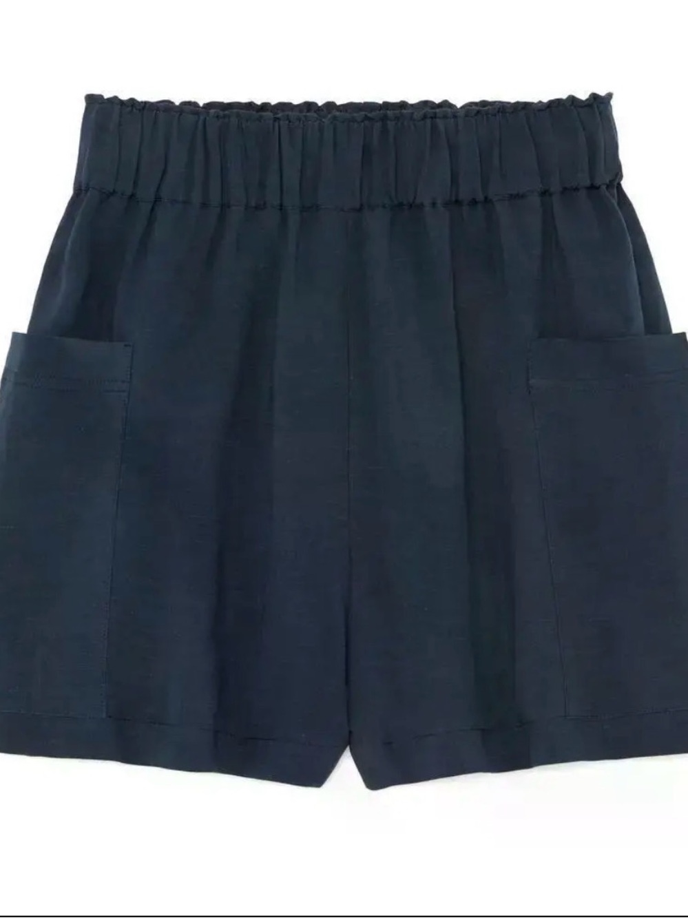 G Label Easy Linen Elastic Waist Shorts